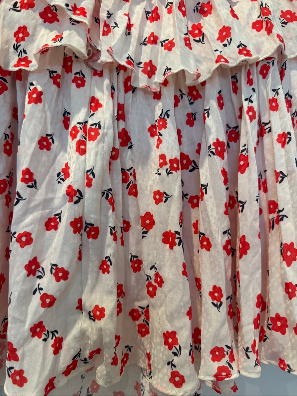 Self Portrait Printed Floral One Shoulder Top - Picture 5 of 8